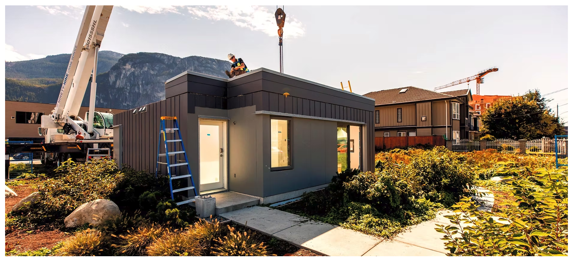 Nexii panel installation close-up